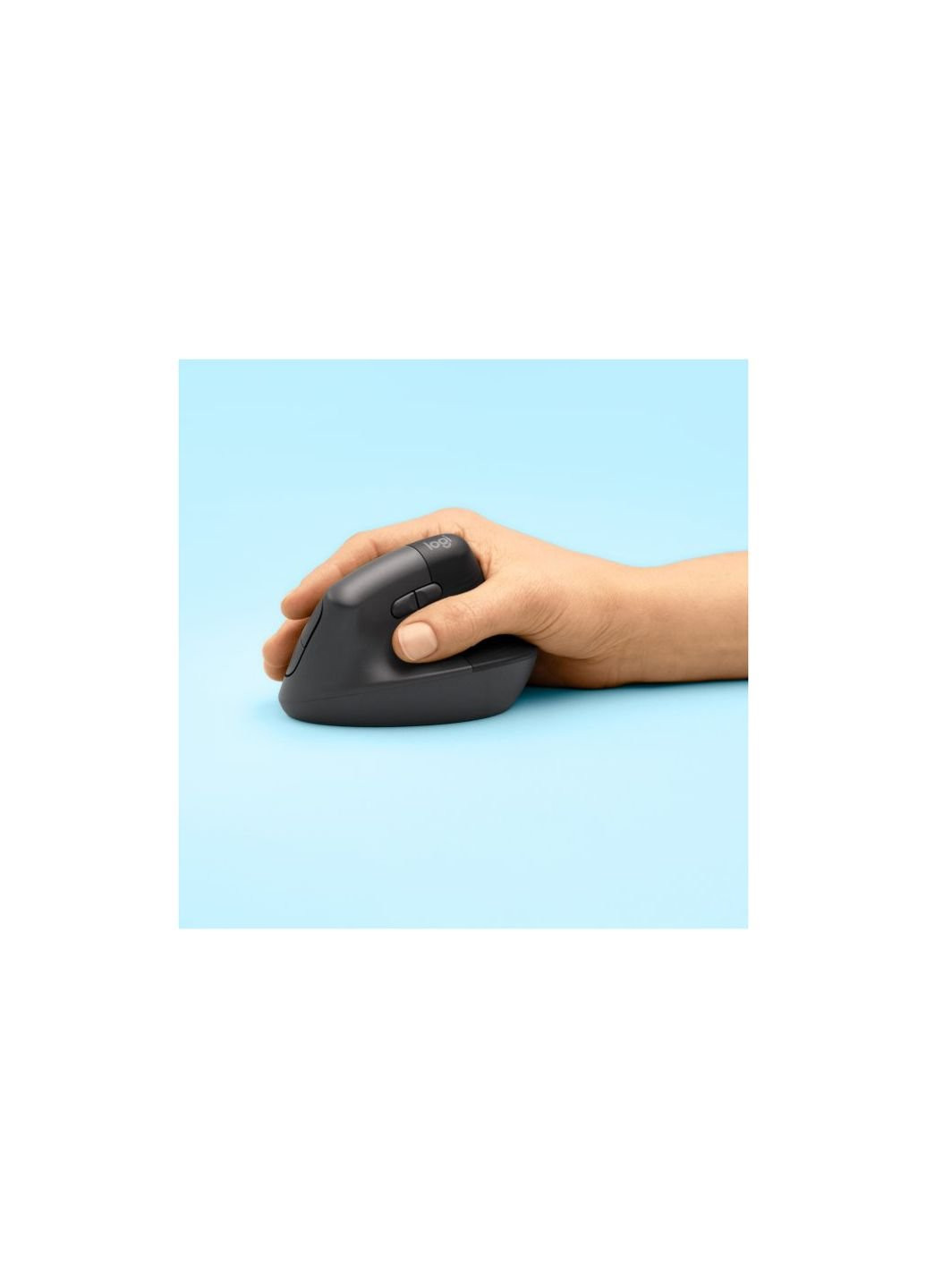 Мишка Lift Vertical Ergonomic Wireless/Bluetooth Graphite (910-006473) Logitech (253546140)