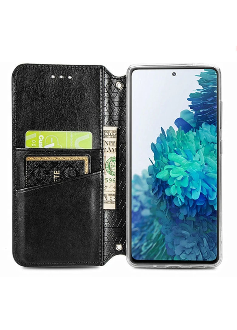Шкіряний чохол книжка Mandala (PU) для Huawei P Smart (2021) / Y7a Чорний (is_00000041391_7) Getman (250500473)
