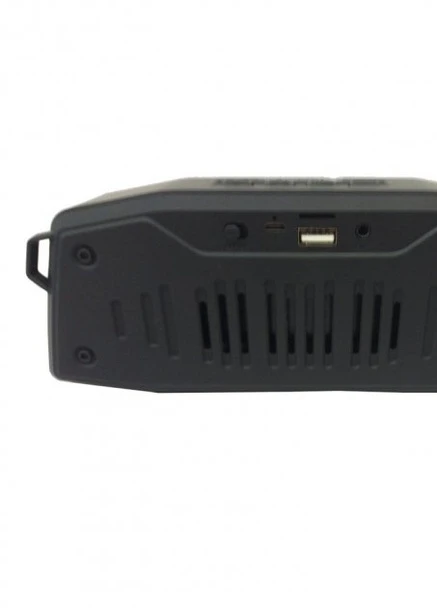 Колонка портативна NR-4019 6Вт USB, SD, FM радіо, Bluetooth чорна (LP-88779) XPRO (253517595)