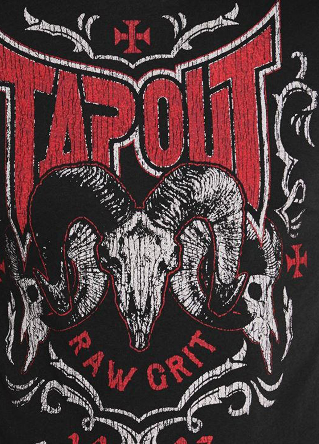 Чорна футболка Tapout