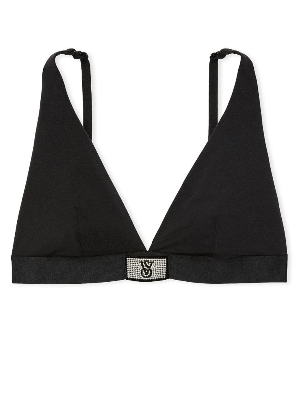 Чорний демісезонний комплект (бюстгальтер, трусики) Victoria's Secret