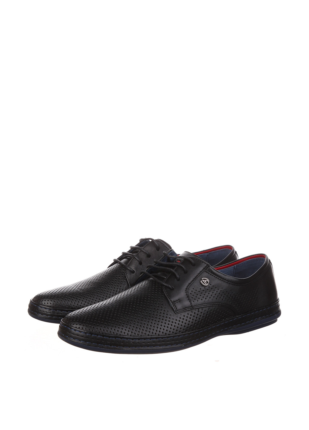 Черные кэжуал туфли Corso Vito на шнурках
