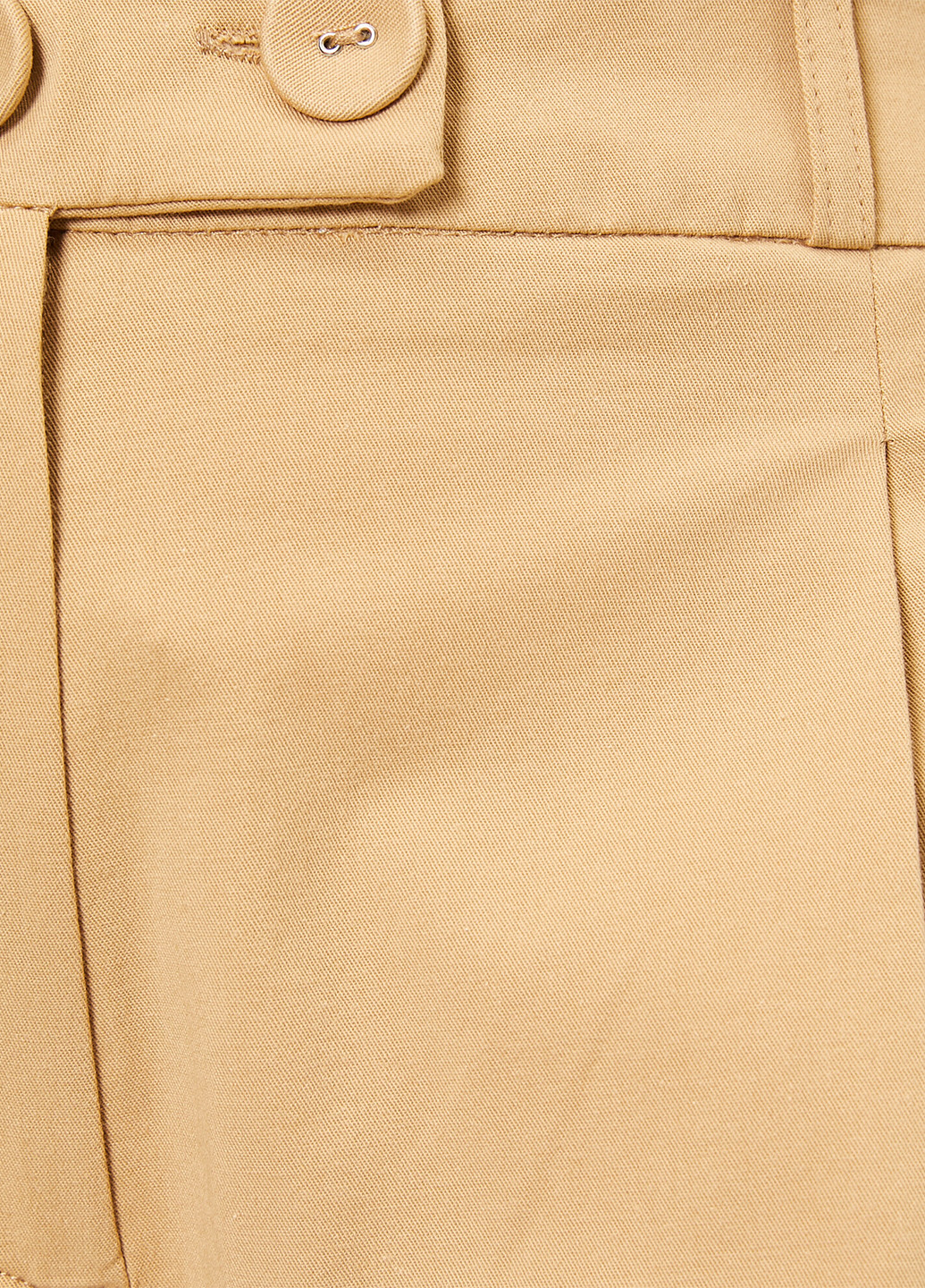 Бежевые кэжуал демисезонные укороченные, зауженные брюки KOTON