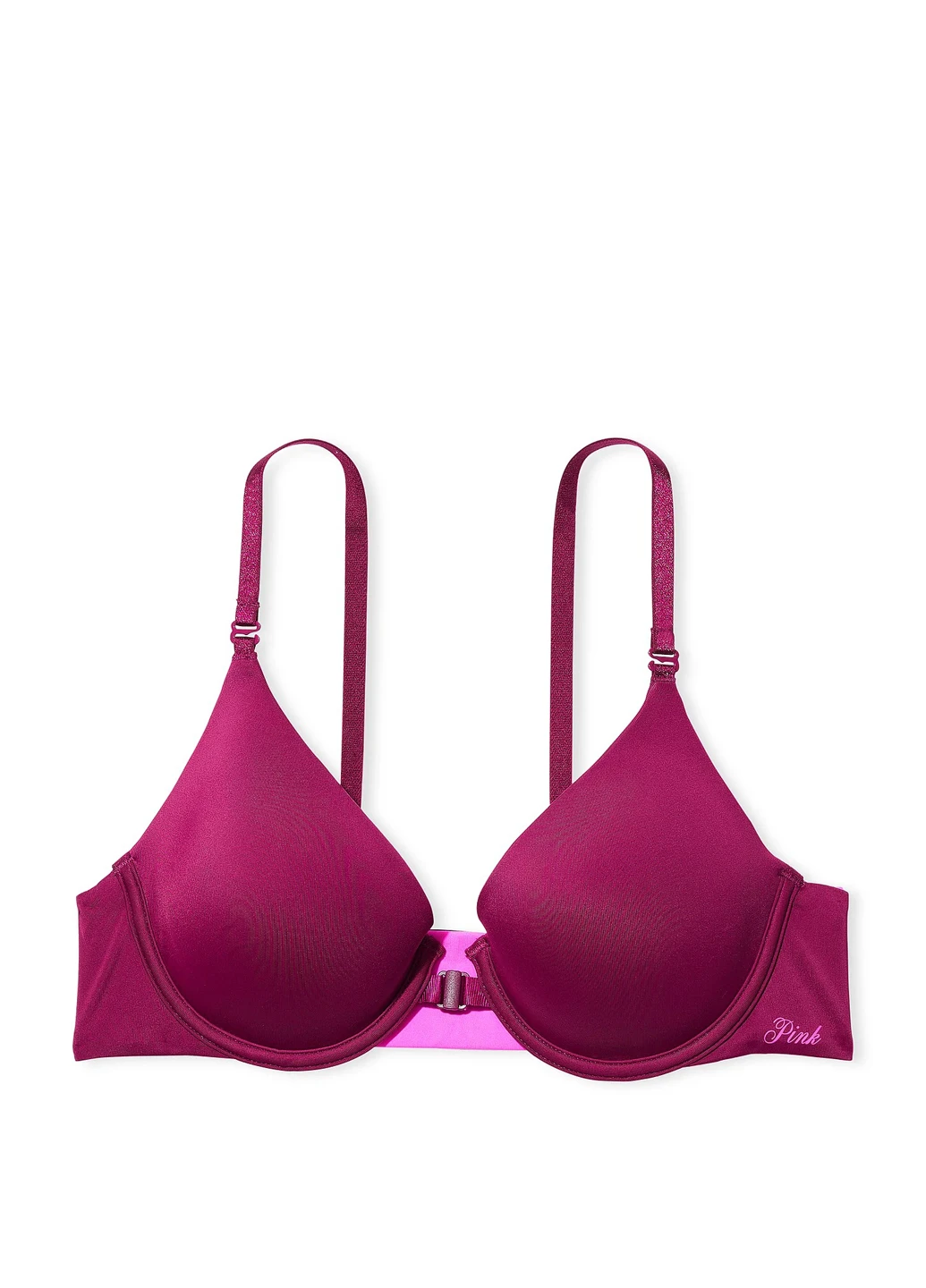 Бузковий демісезонний комплект (бюстгальтер, трусики) Victoria's Secret