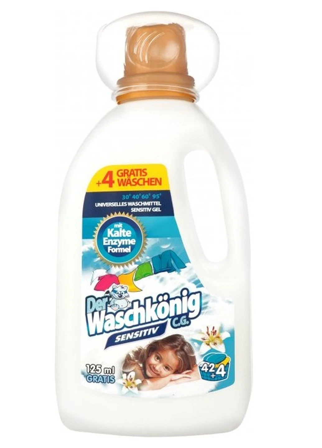 Гель для прання Sensitive 1.625 л Waschkonig (248407746)