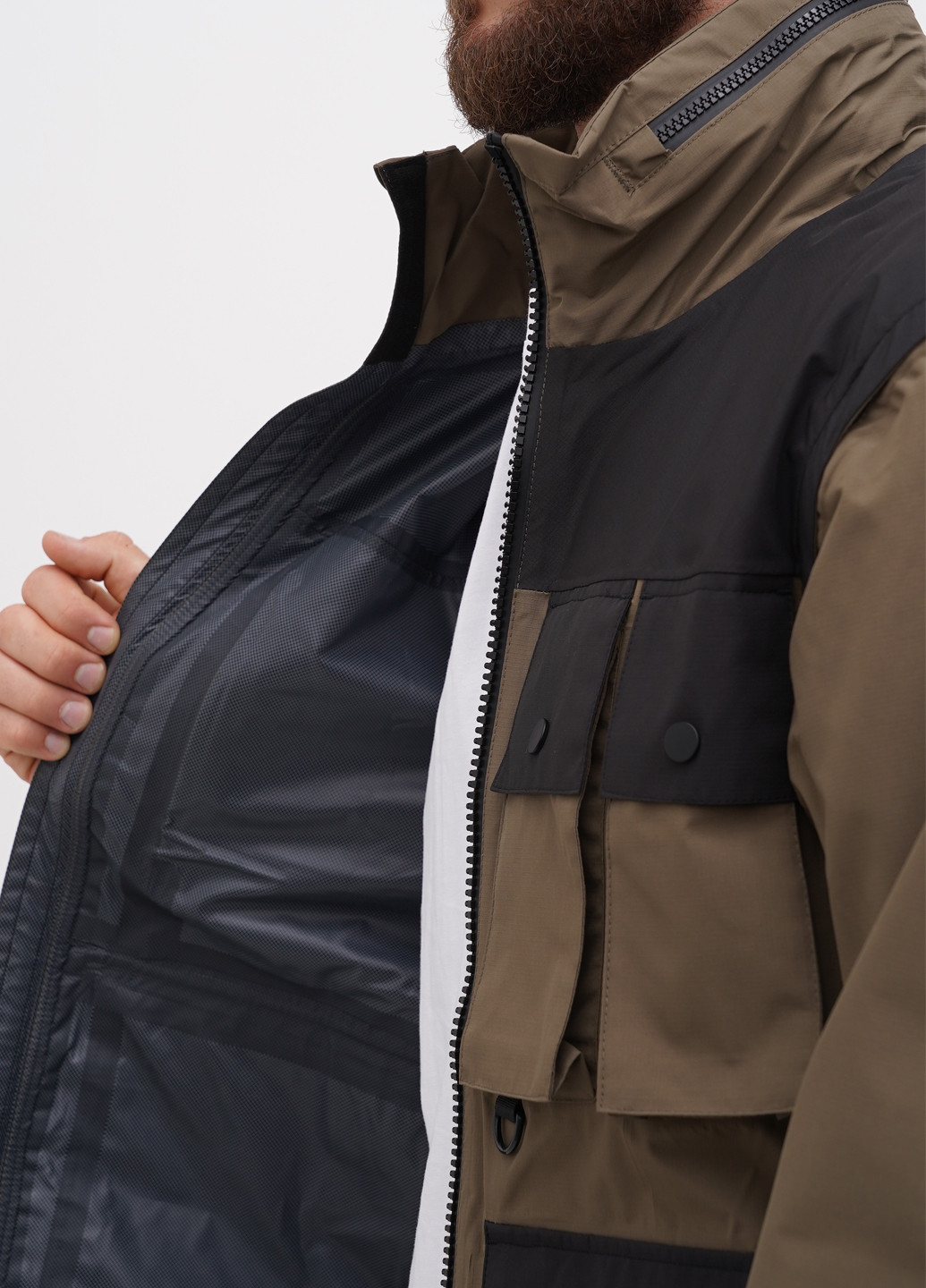 Оливковая (хаки) демисезонная ветровка H&M