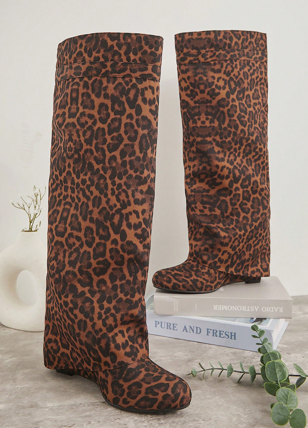 Осенние сапоги чопперы SHEIN с пряжкой