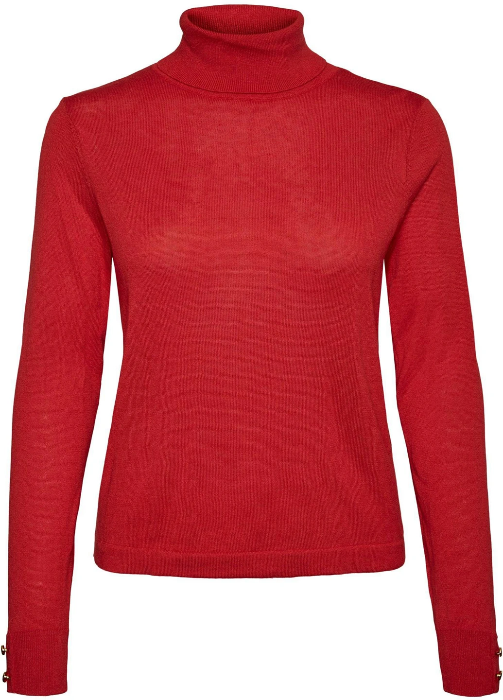 Красный демисезонный свитер Vero Moda