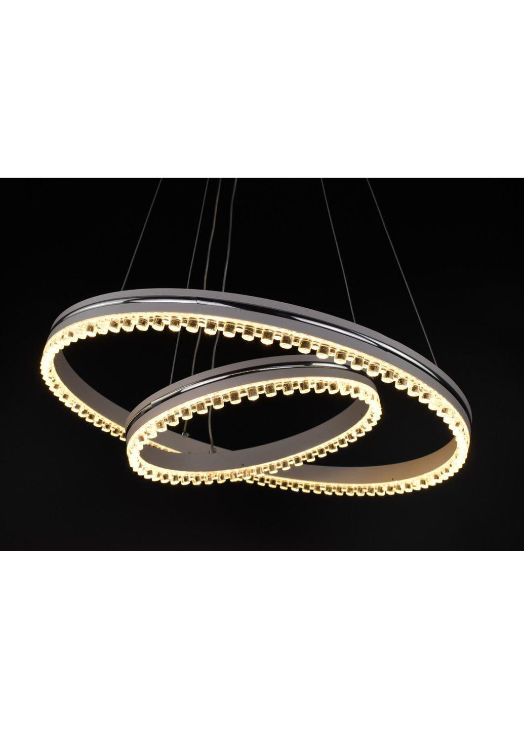 Люстра стельова LED з пультом A55060/2P-wh-ch Білий 40х50х50 см. Sunnysky (253122430)