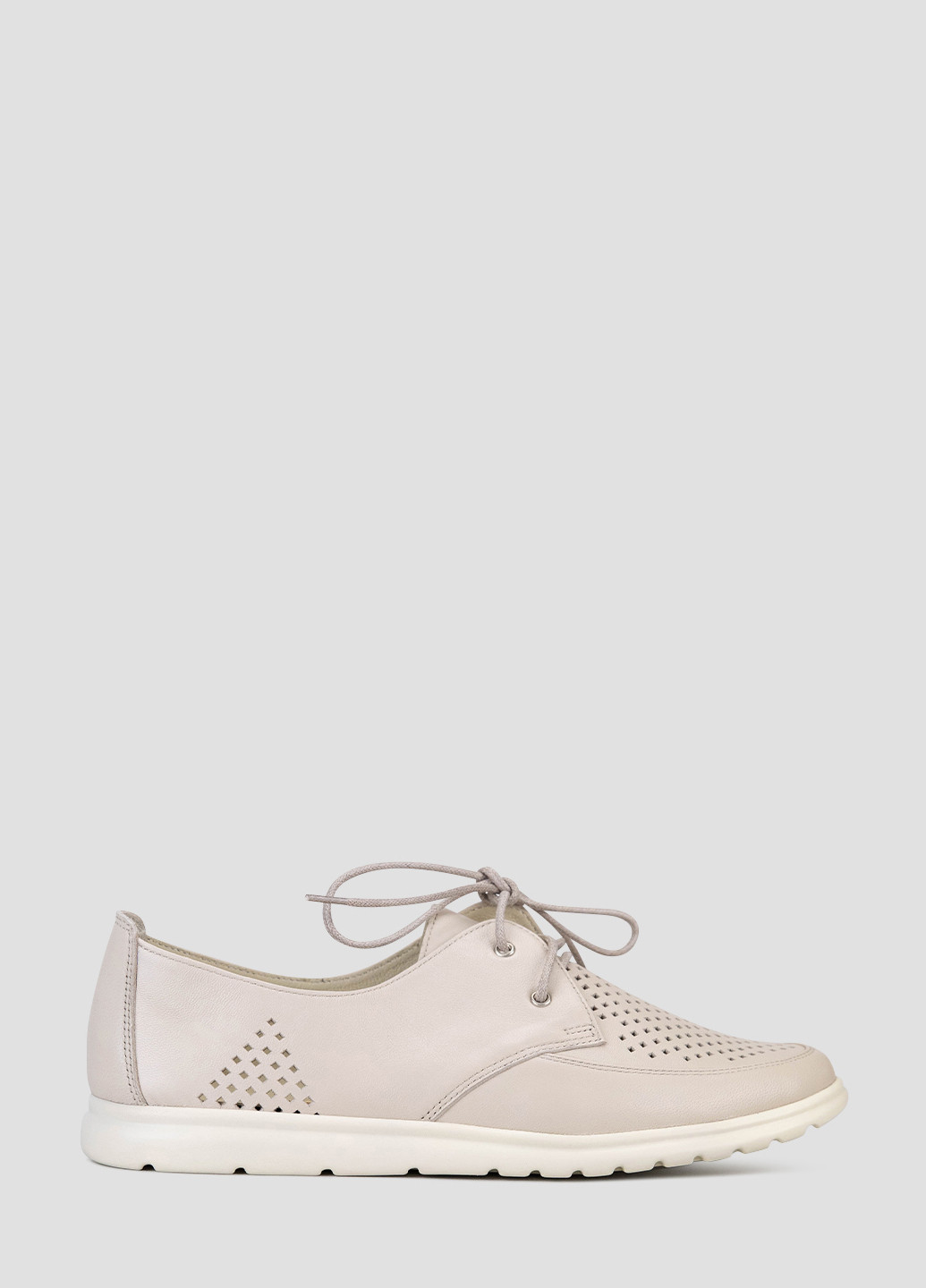 vm villomi Туфли броги бежевый з натуральная кожа, — демисезон (362091571)