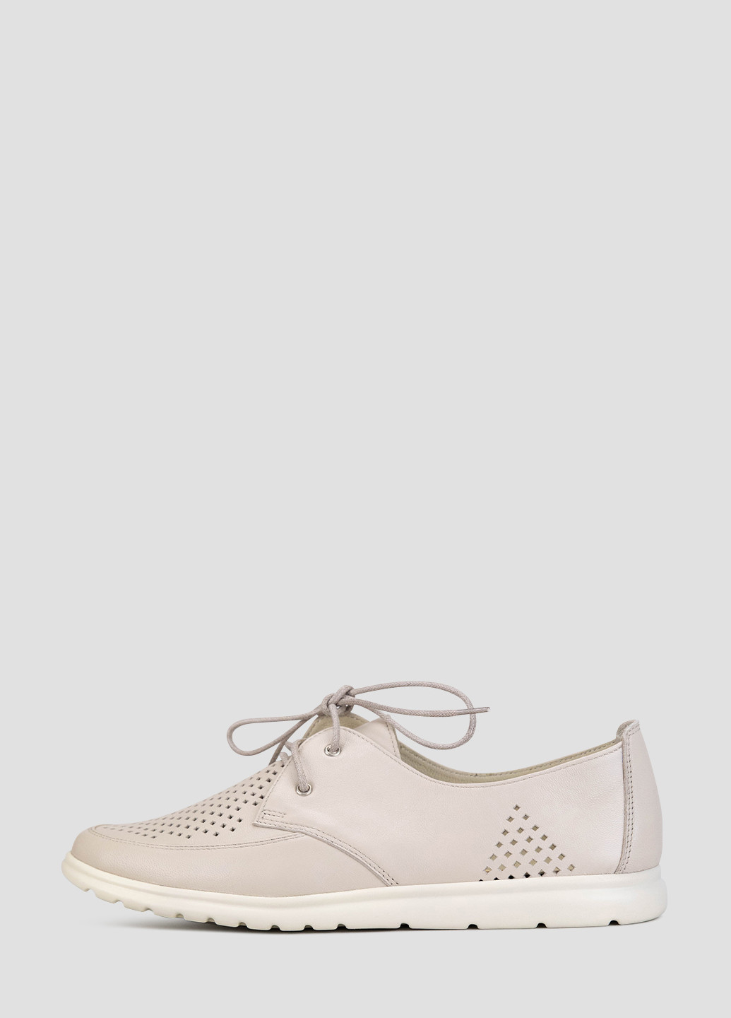 vm villomi Туфли броги бежевый з натуральная кожа, — демисезон (362091571)