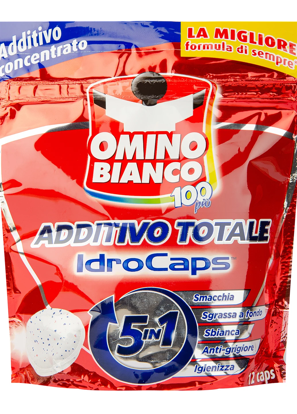 Капсулы для удаления пятен Idro Caps 5 в 1 (12 штук) 240 г OMINO BIANCO (214201144)