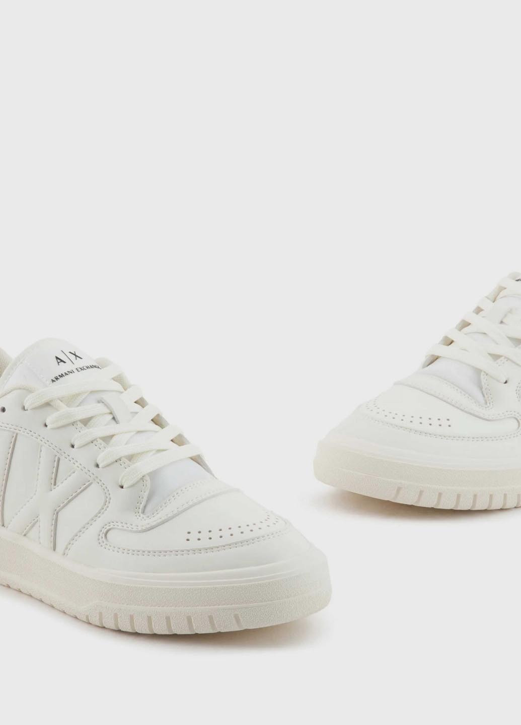 Кросовки Armani Exchange белые демисезоны (365686674)