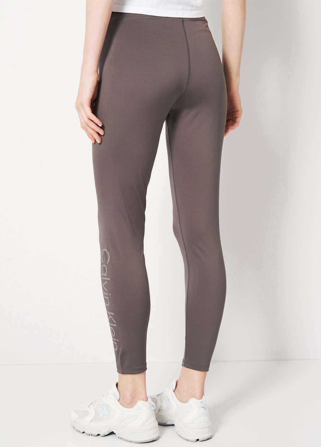 Коричневые демисезонные леггинсы Calvin Klein