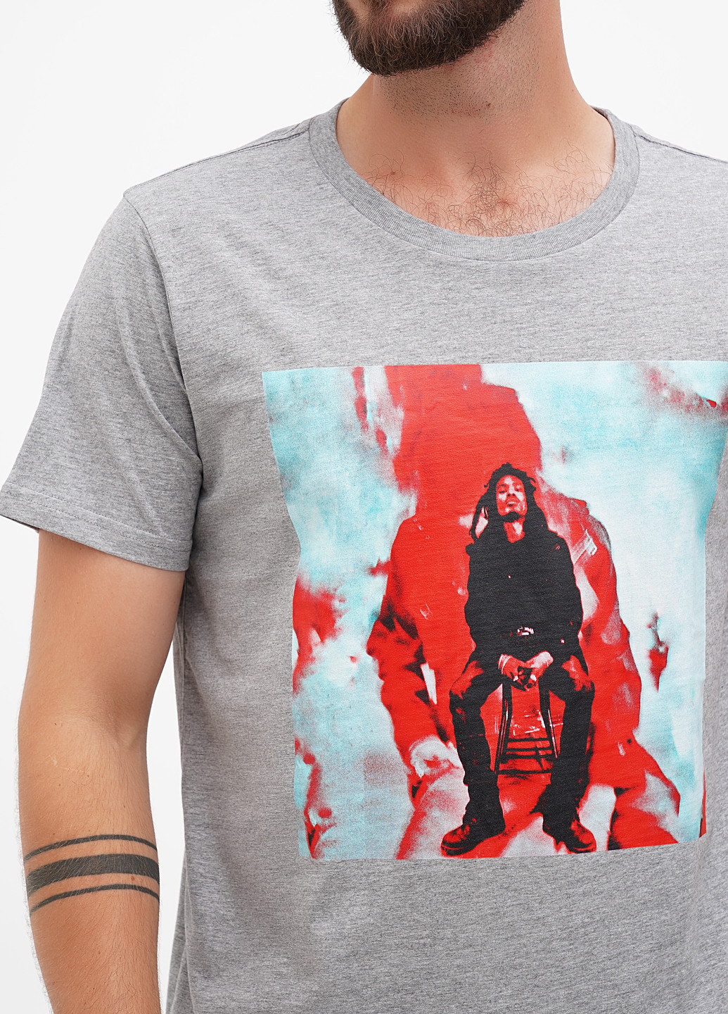 Серая футболка AS Colour