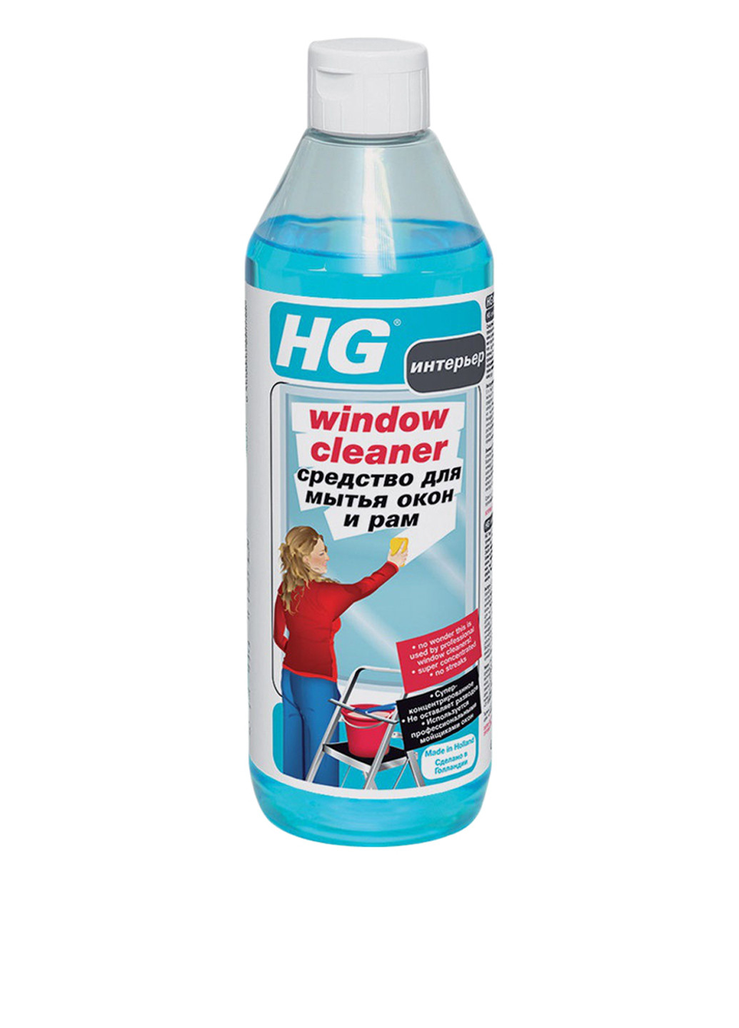 Средство для мытья окон и рам, 500 мл HG (89733779)