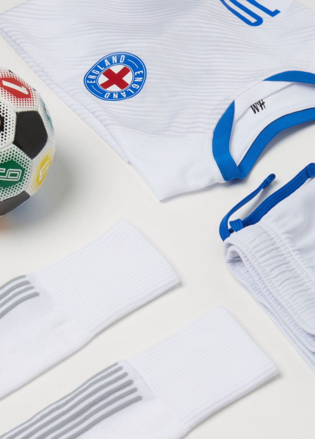 Белая летняя футболка H&M