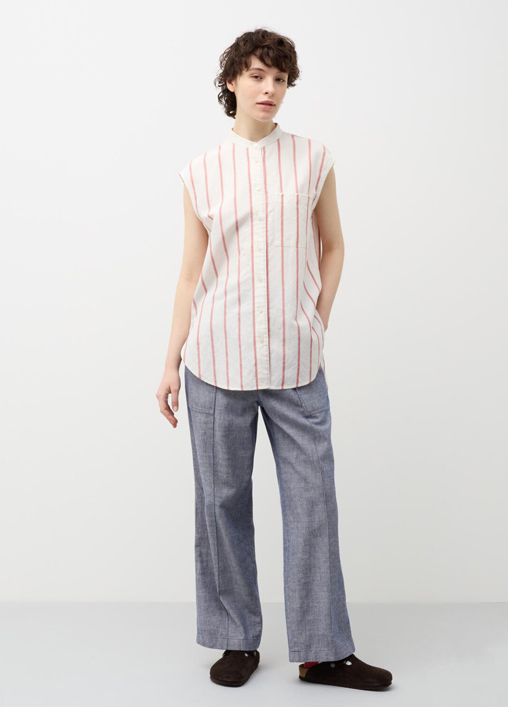 Молочна блуза Uniqlo