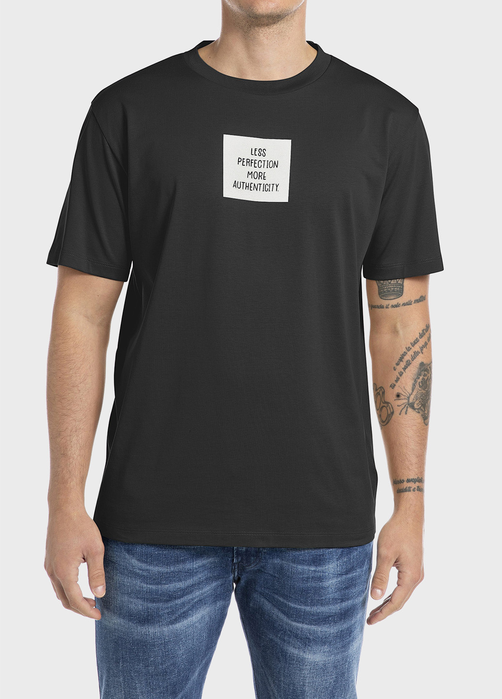 Чорна футболка Replay