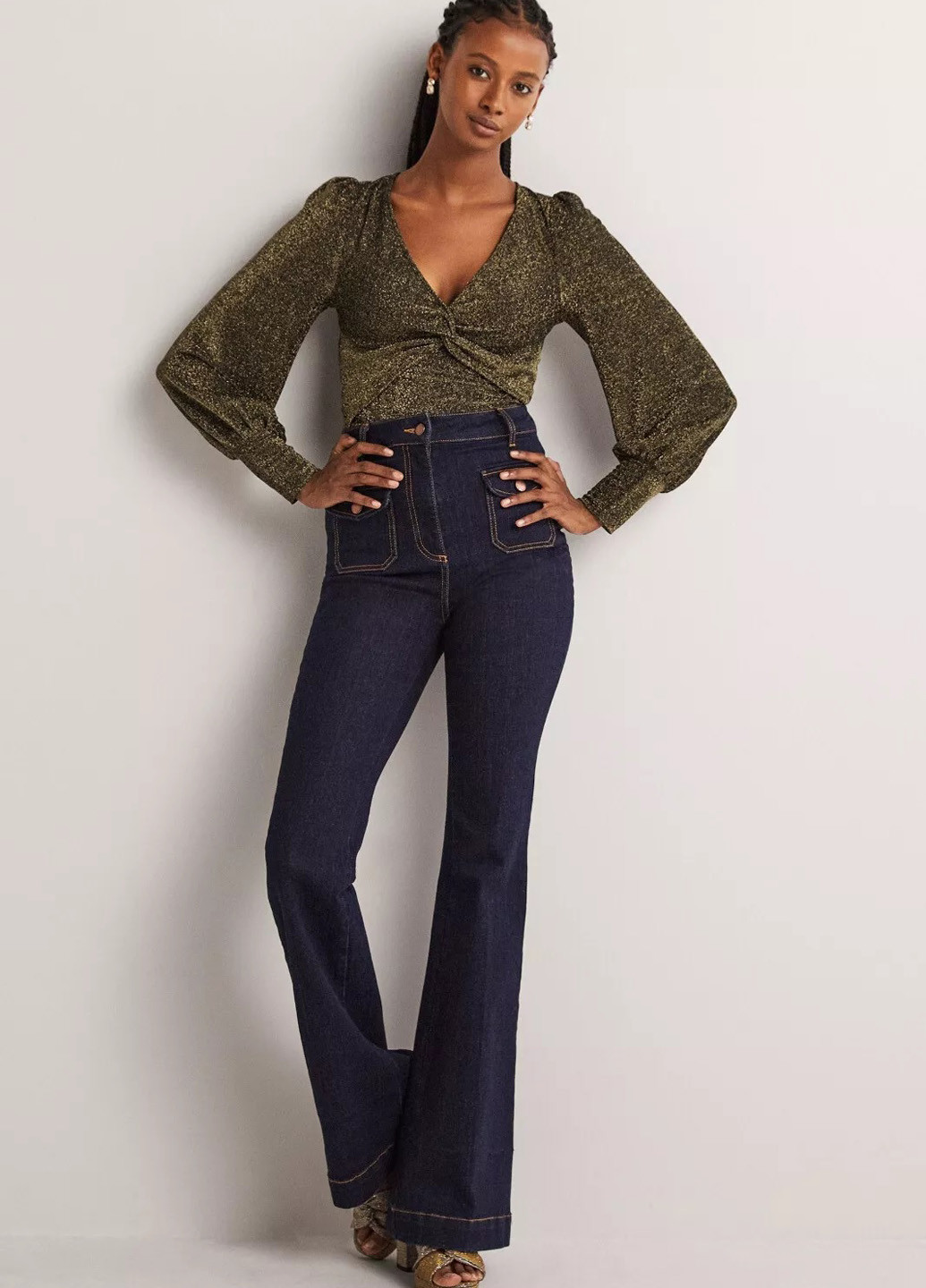 Комбінована блуза Boden