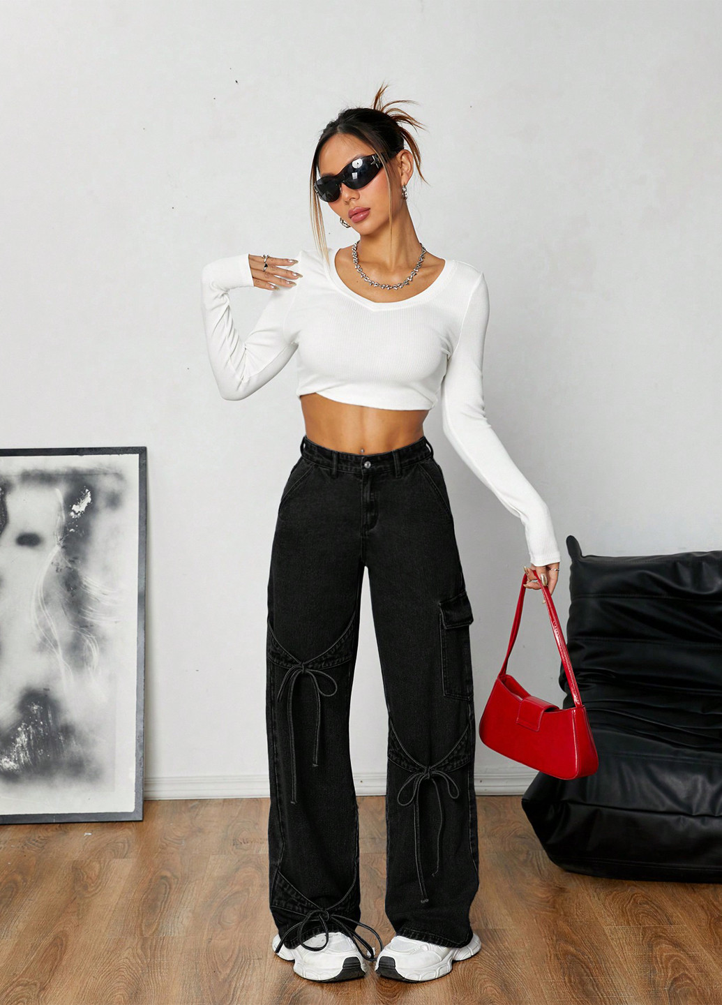 Джинси SHEIN - (342382723)