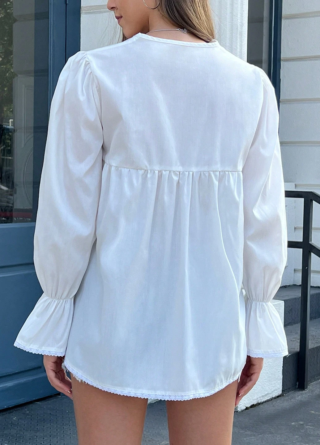 Біла блуза SHEIN