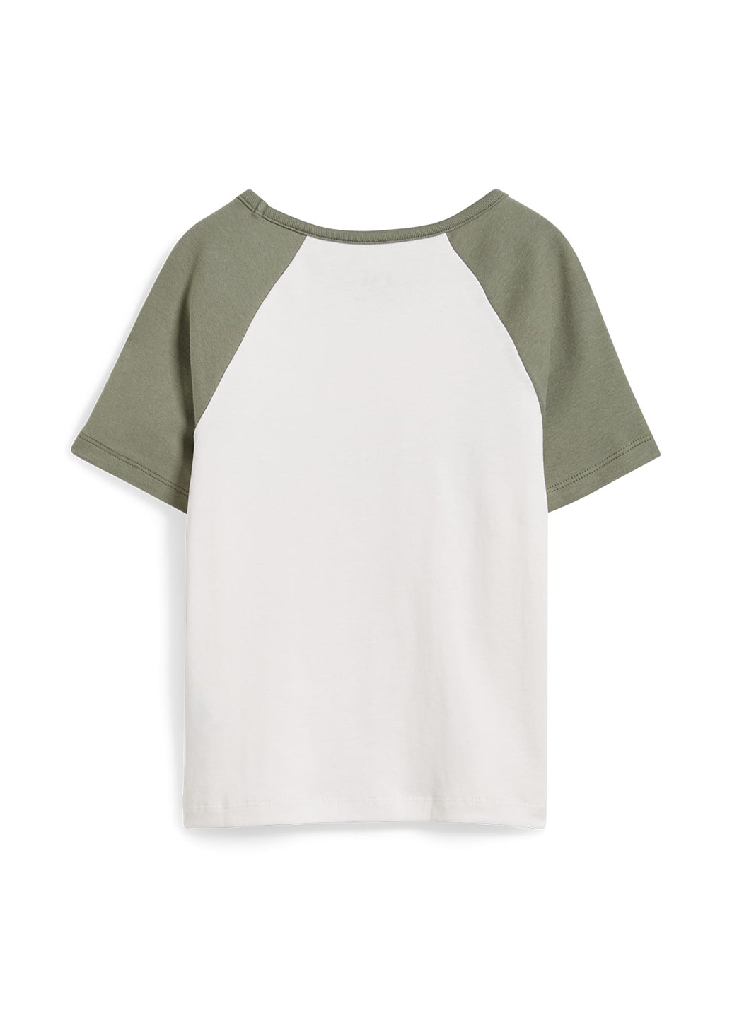 Белая летняя футболка C&A