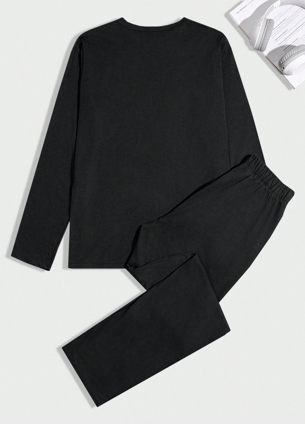 Пижама (лонгслив, брюки) SHEIN (341893749)