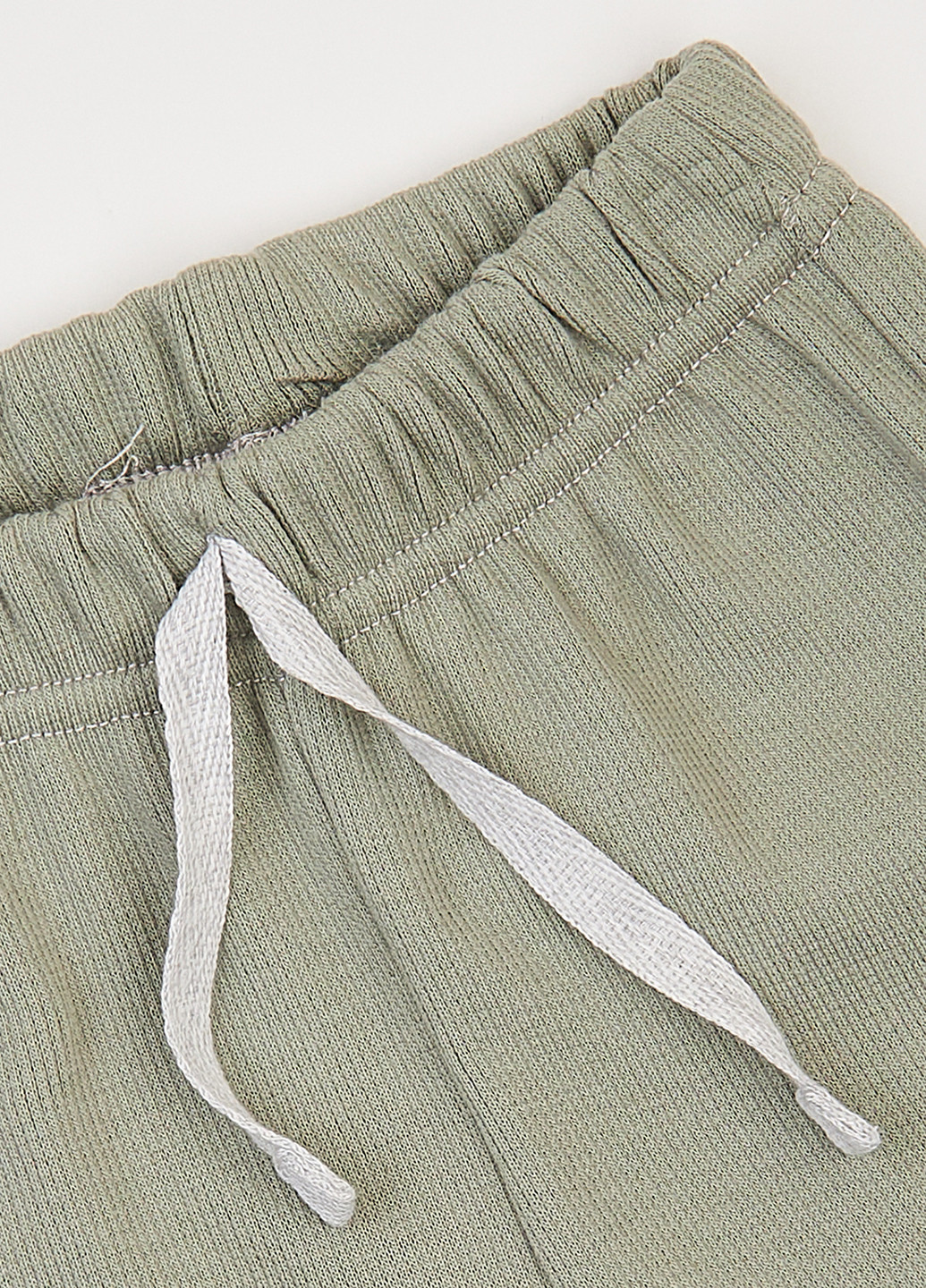 Оливковий демісезонний комплект (лонгслів, штани) Фламинго