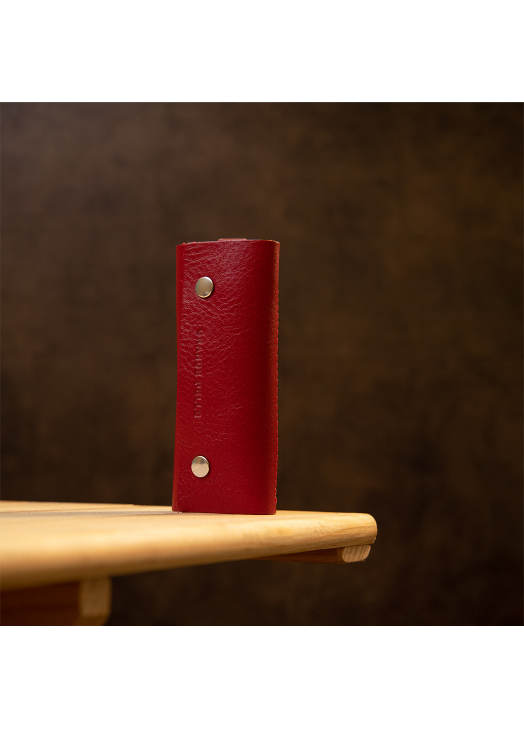 Женская кожаная ключница 5х11,2 см Grande Pelle (252415815)