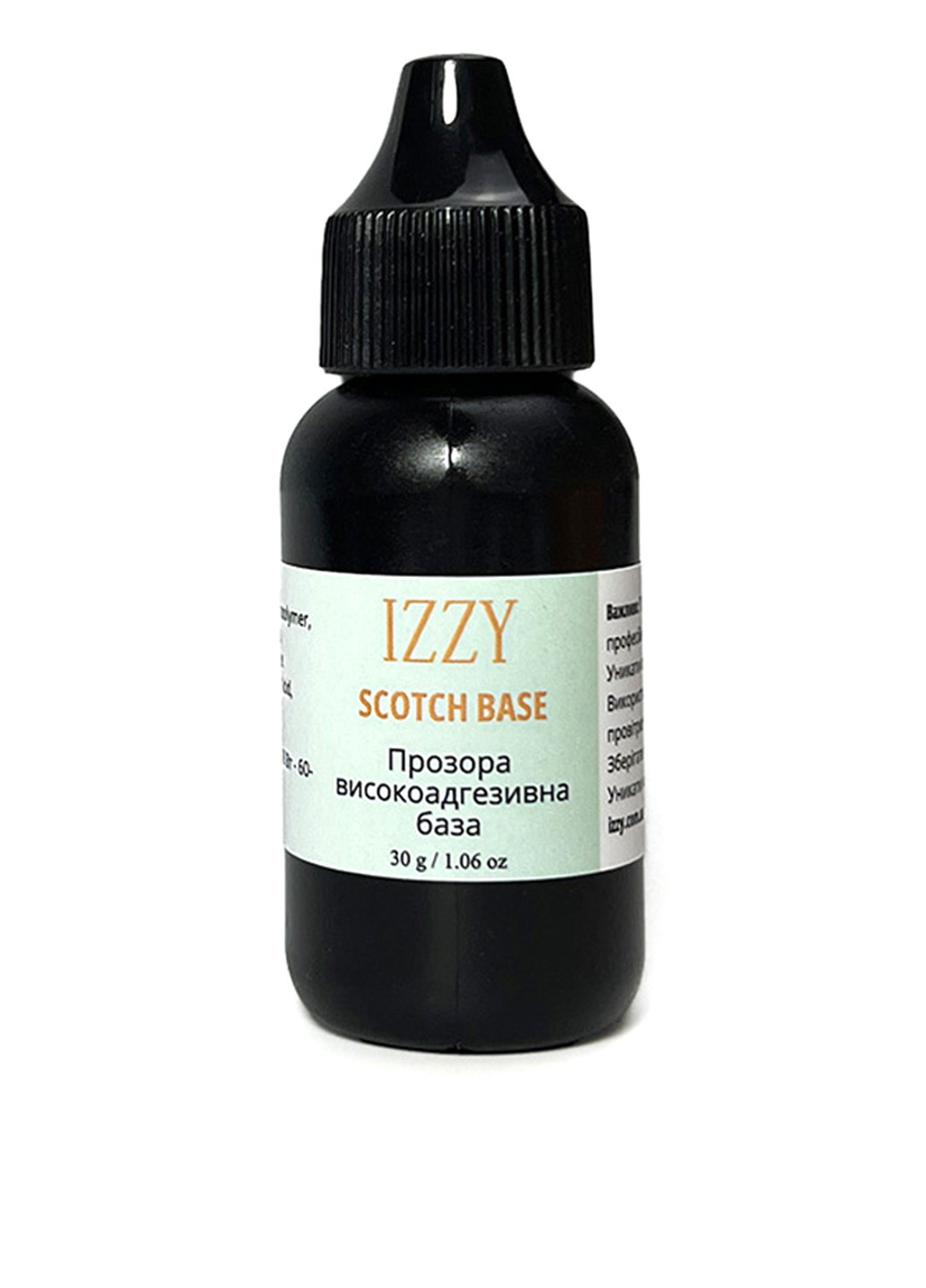 Прозрачная жидкая высокоадгезивная база скотч Scotch Base для маникюра, 30 г Izzy (363030778)