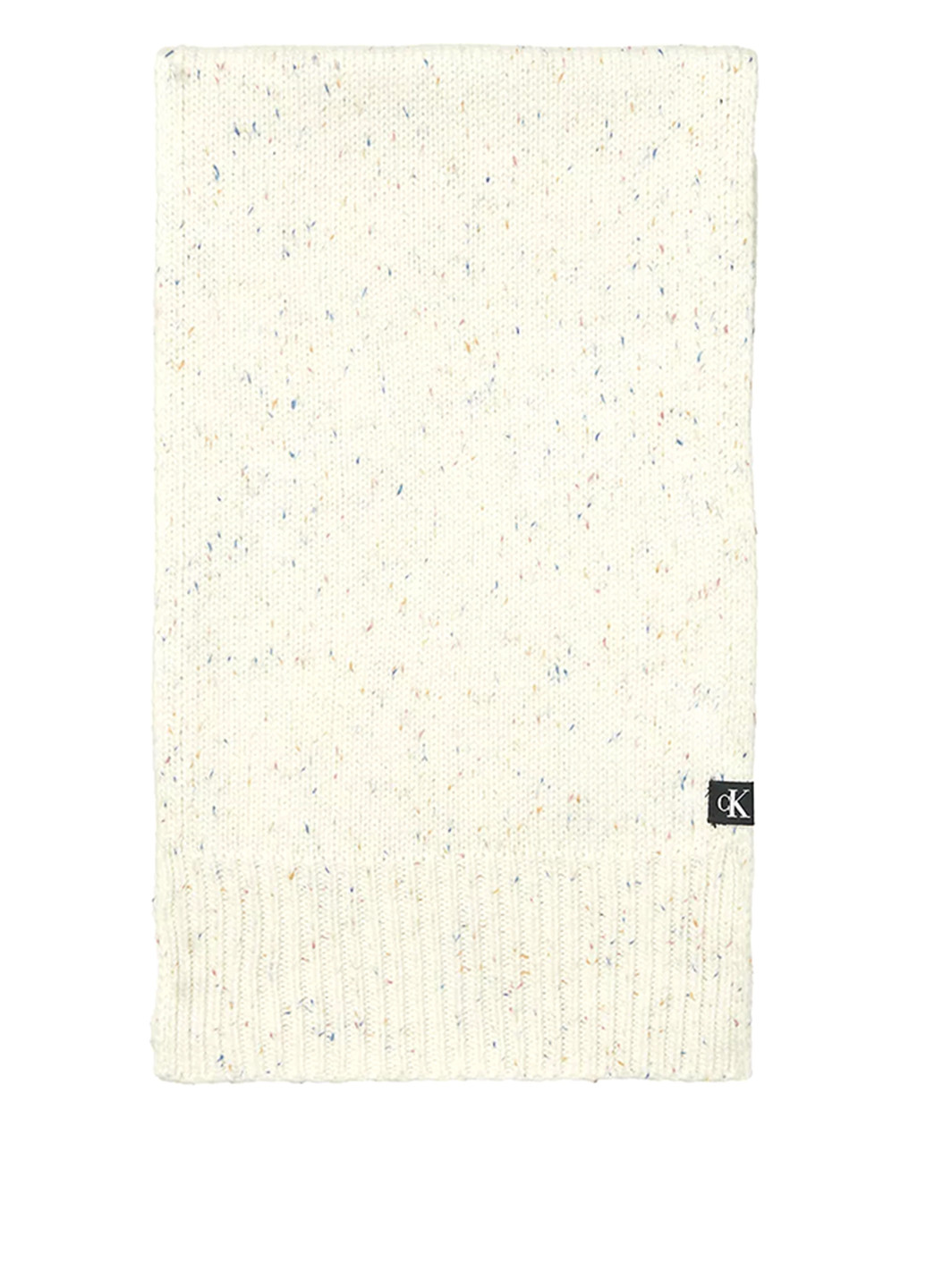 Белый демисезонный комплект (шапка, шарф) Calvin Klein