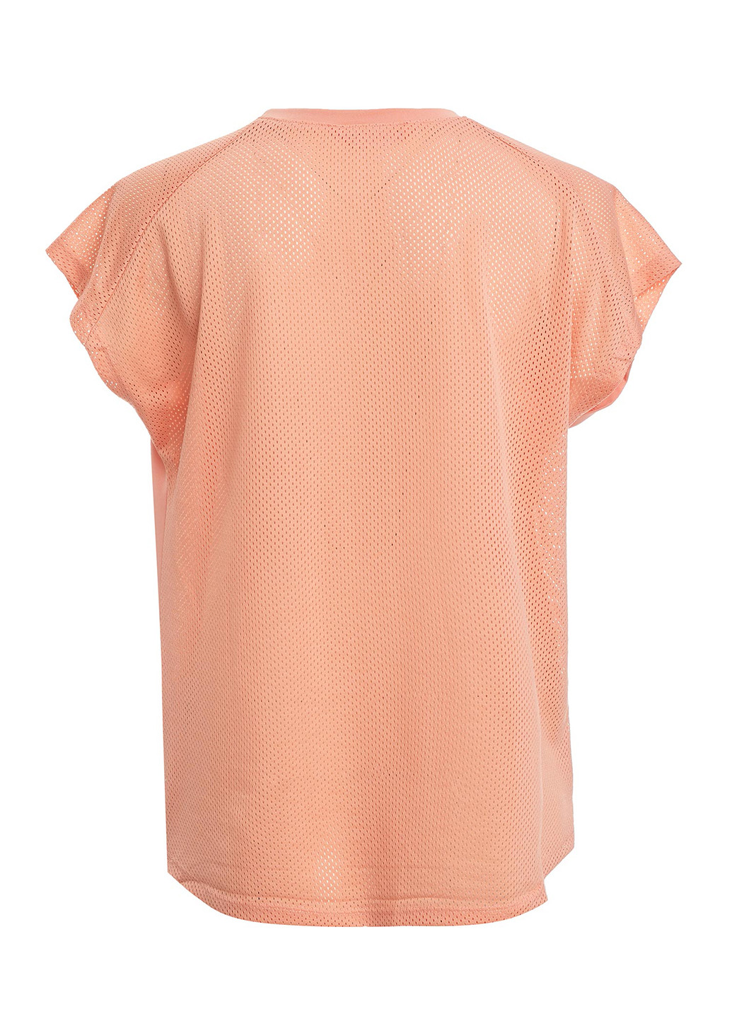 Персиковая всесезон футболка DeFacto