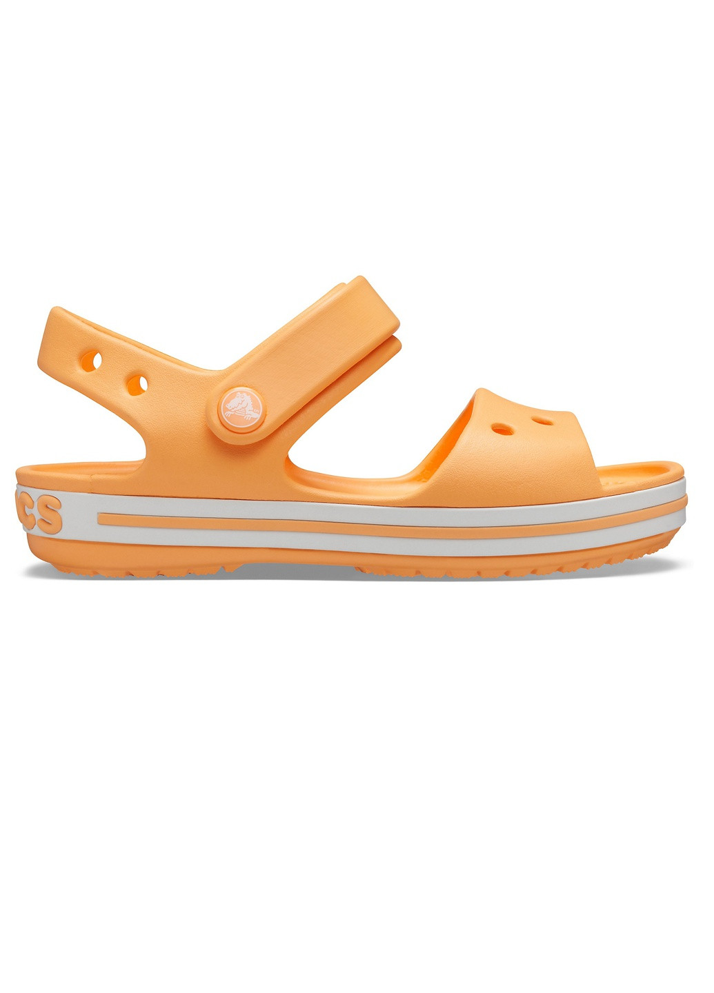 Персиковые пляжные сандалии Crocs