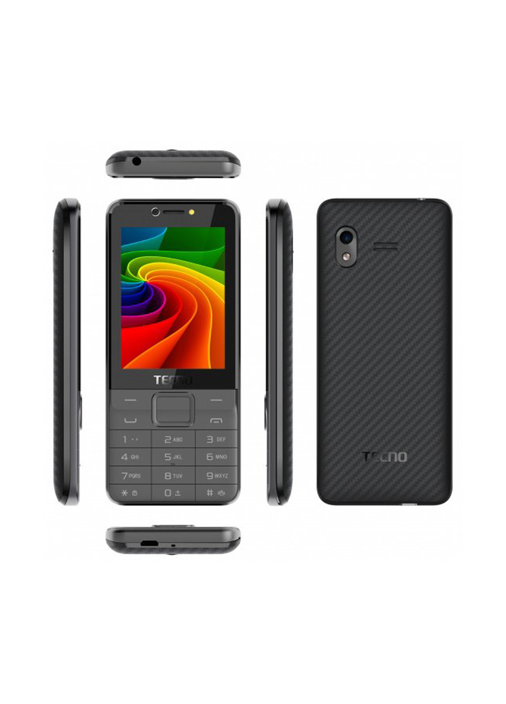 Мобильный телефон T473 Space Gray (4895180726729) Tecno Tecno T473 Space Gray (4895180726729) серый