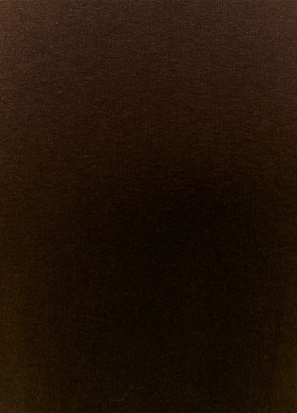 Tally Weijl свитшот однотонный темно-коричневый кэжуал хлопок, трикотаж
