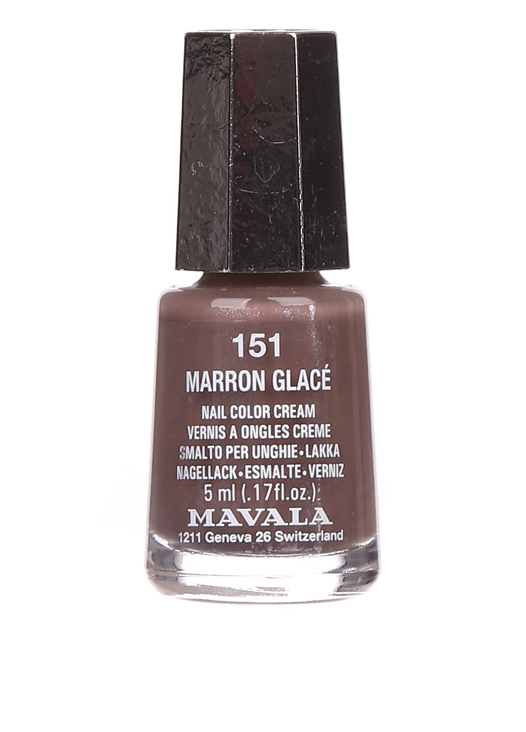 Лак для ногтей Marron Glace, 5 мл Mavala (15580417)