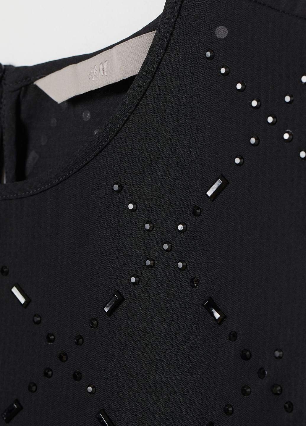 Чёрная блуза б/р H&M