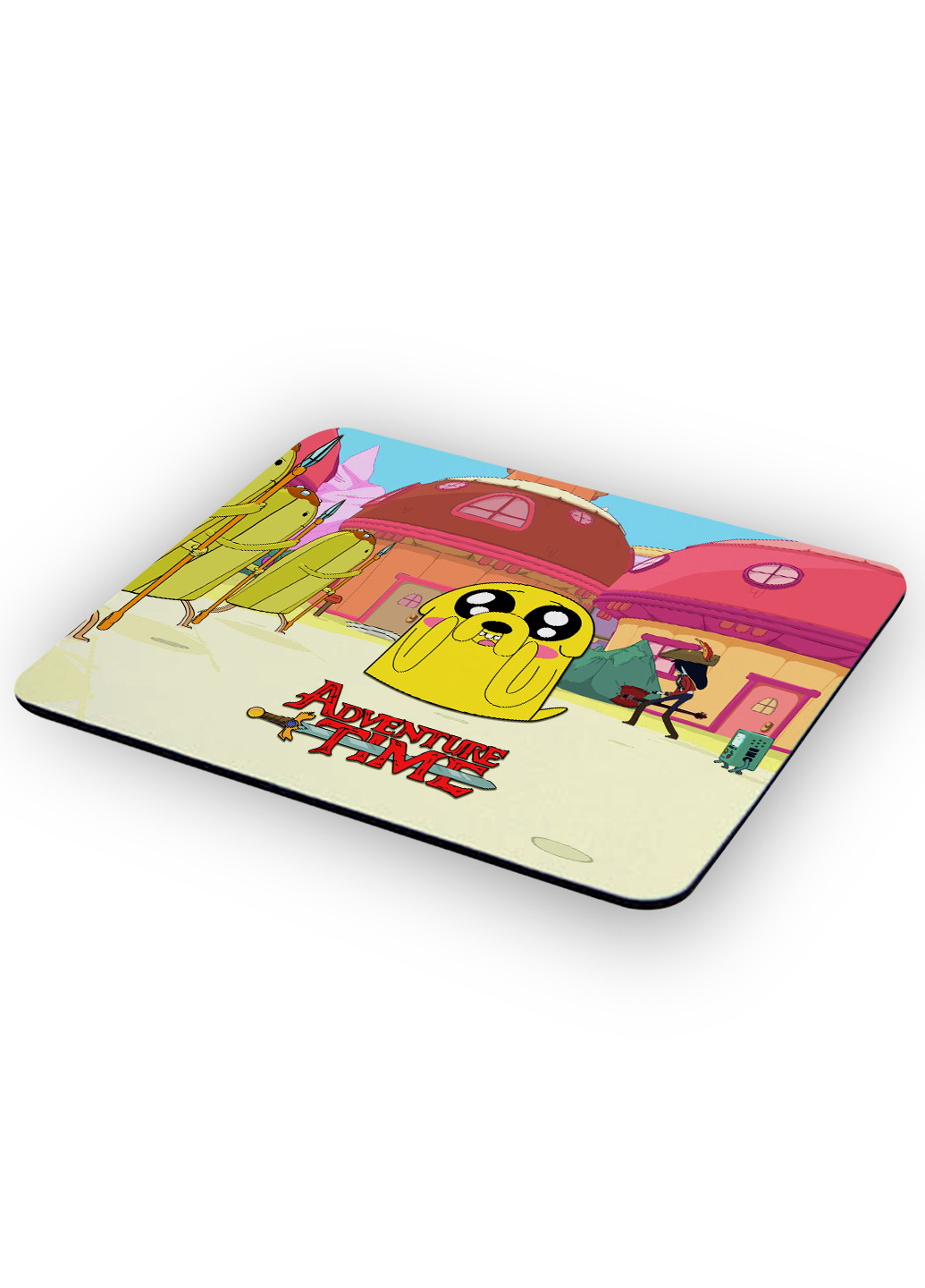 Килимок для мишки Джейк пес Час Пригод (Adventure Time) (25108-1577) 22х18 см MobiPrint (222995252)