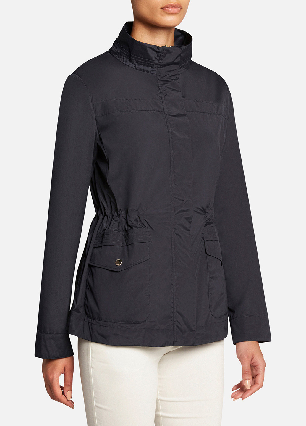 Темно-синяя демисезонная куртка Geox