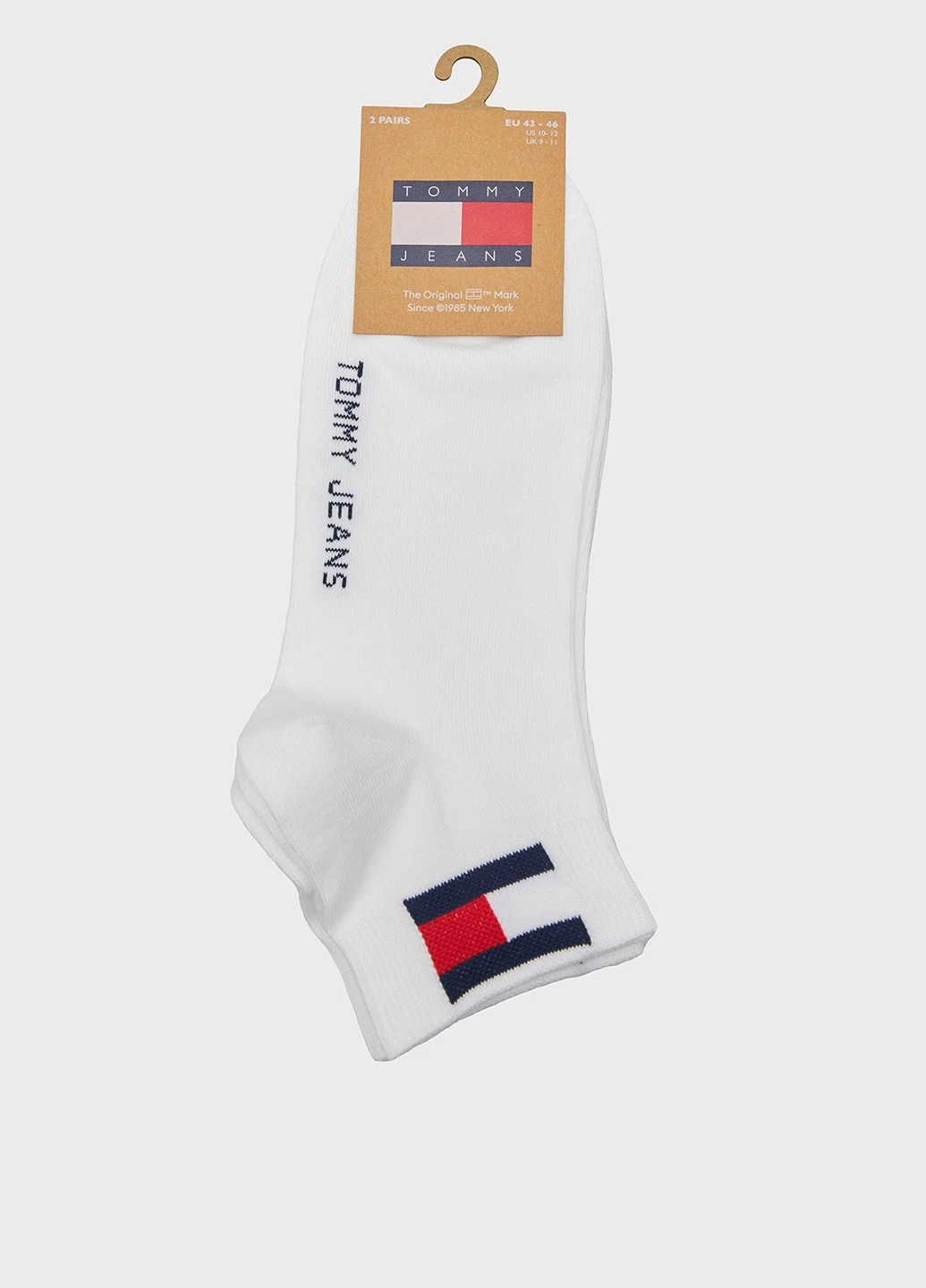Білі шкарпетки (2 пари) Tommy Jeans логотипи (347589799)