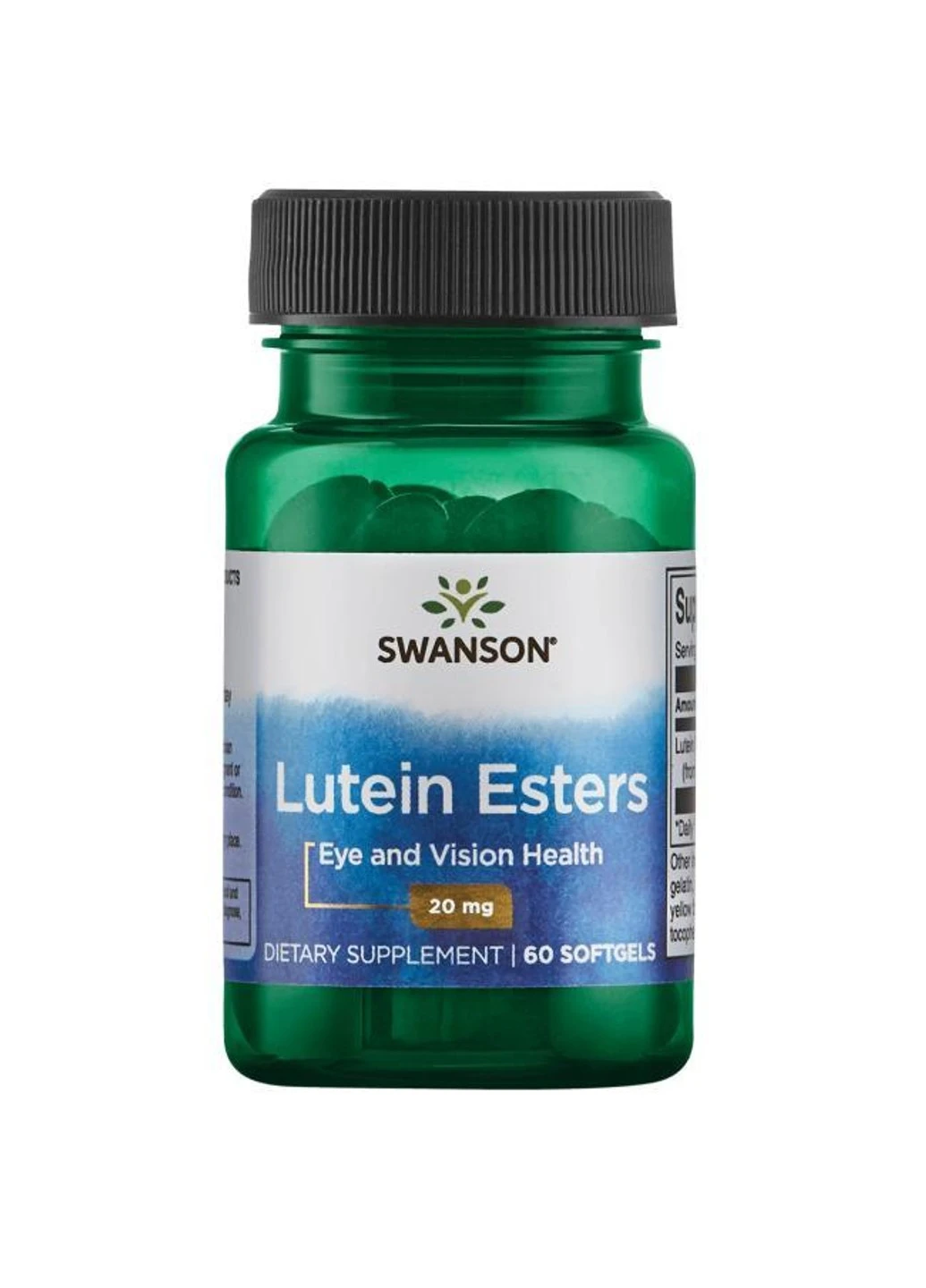 Лютеїн Lutein Esters 20 mg 60 капсул Swanson (255407543)
