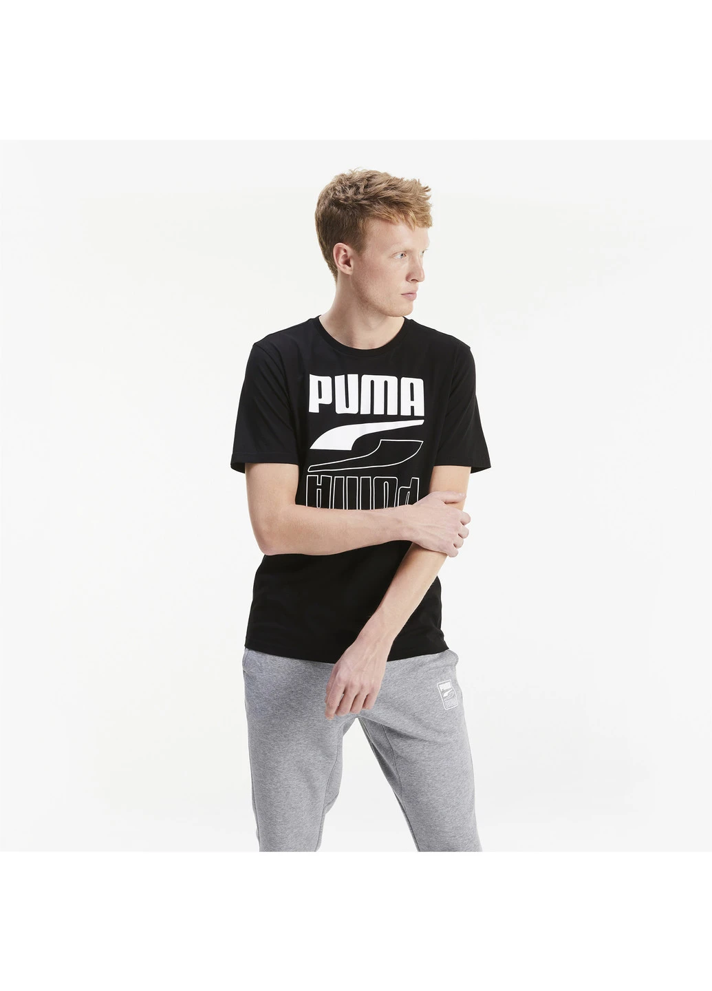 Черная футболка Puma