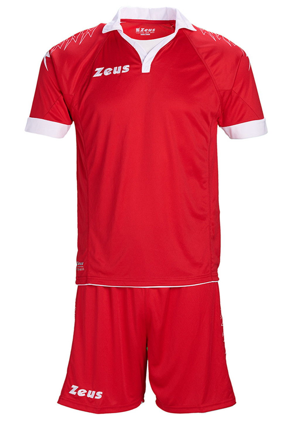 Красный демисезонный комплект (футболка, шорты) Zeus