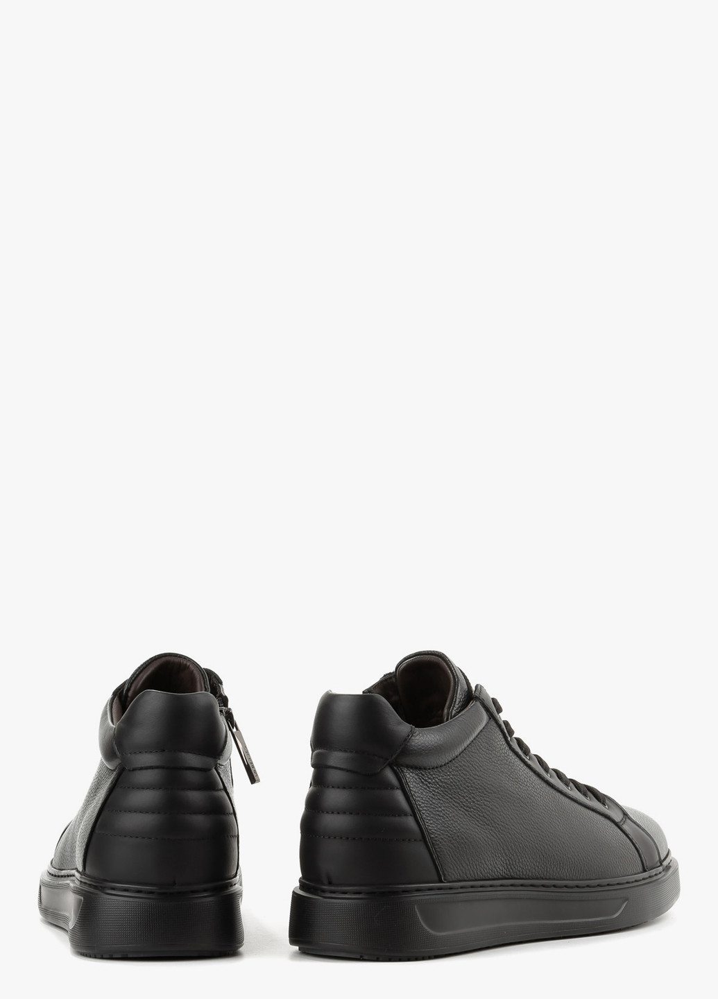 Черные осенние ботинки Le'BERDES