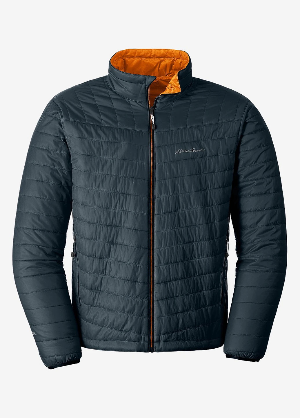 Серая демисезонная куртка Eddie Bauer