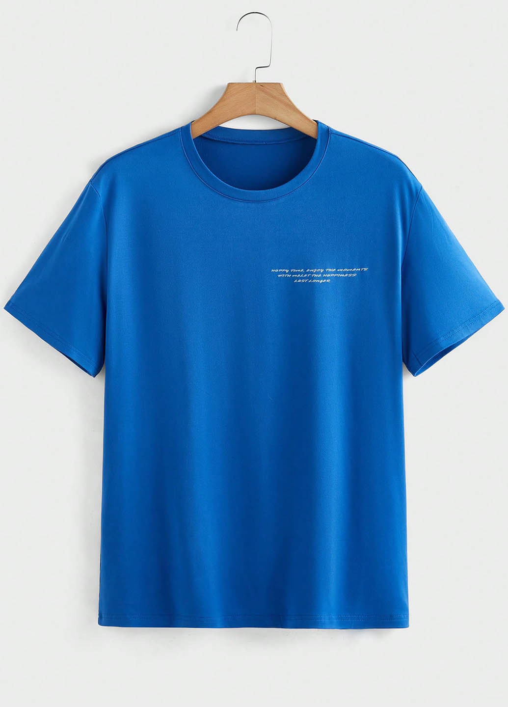 Синяя футболка SHEIN