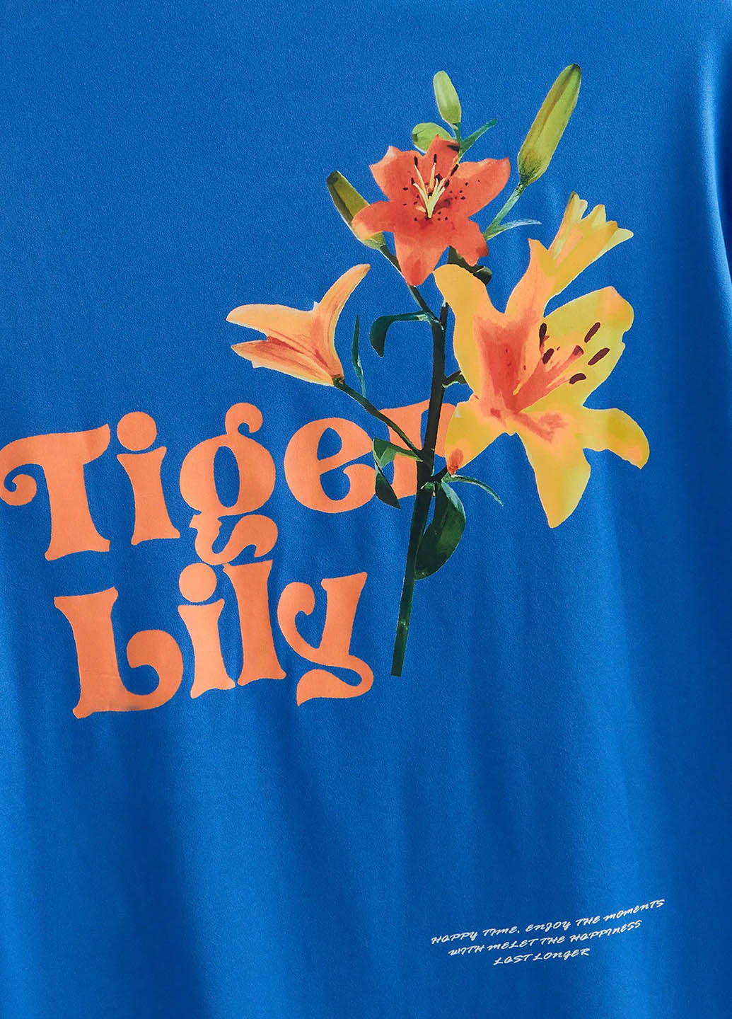 Синяя футболка SHEIN