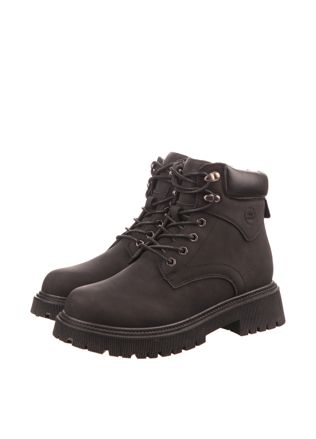 Зимние ботинки тимберленды No Brand с тиснением из искусственного нубука