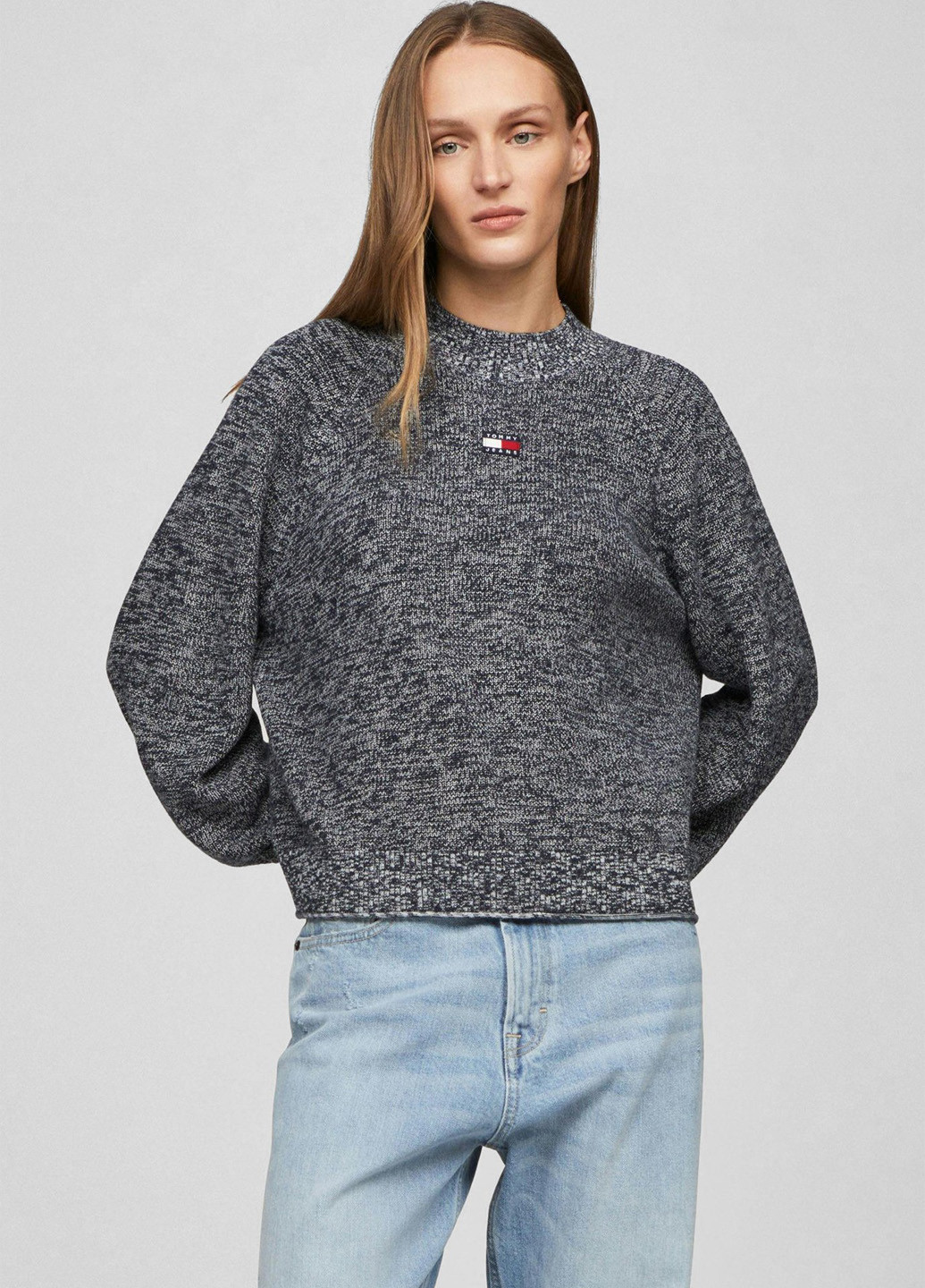 Сірий демісезонний светр Tommy Jeans